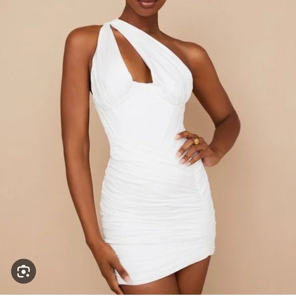 House of CB Clementine One-Shoulder Dress